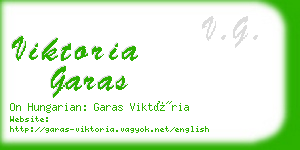 viktoria garas business card